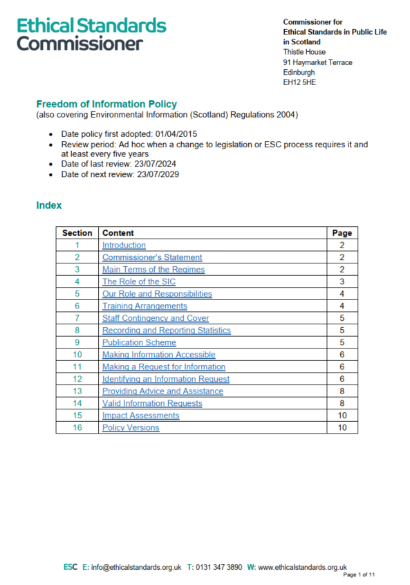 Cover page
