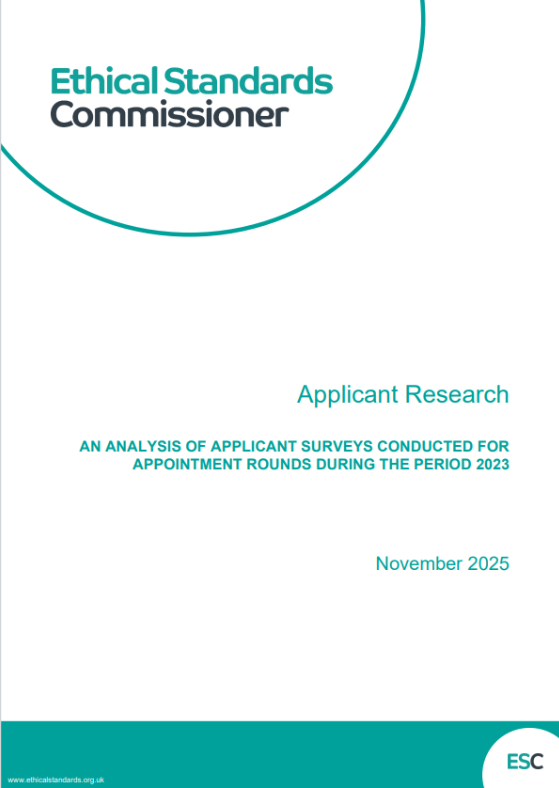 Link: Applicant research November 2025 report