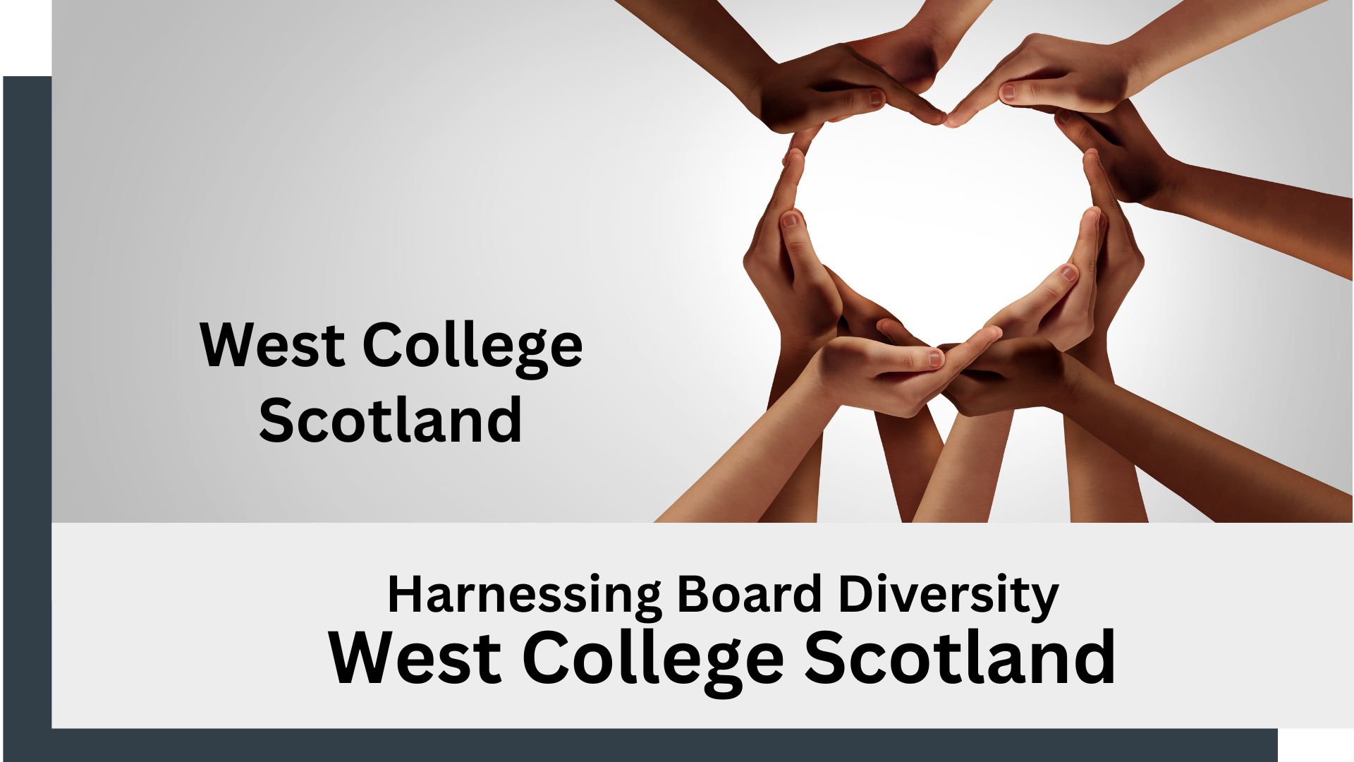 Link: harnessing board diversity case study, West College Scotland