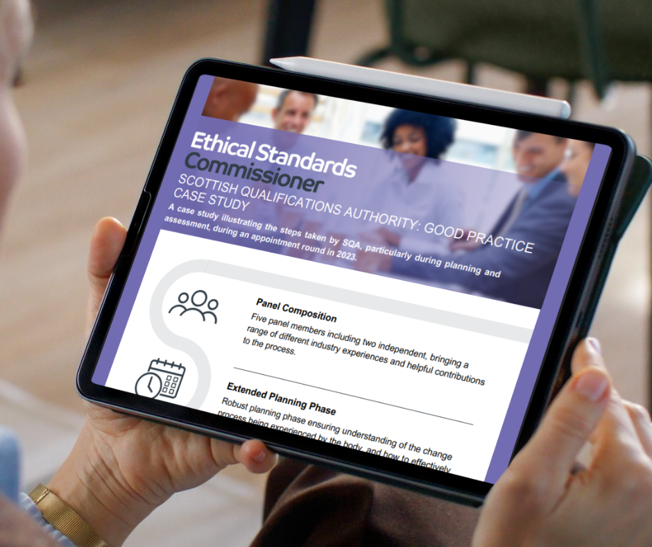 Link: SQA good practice case study