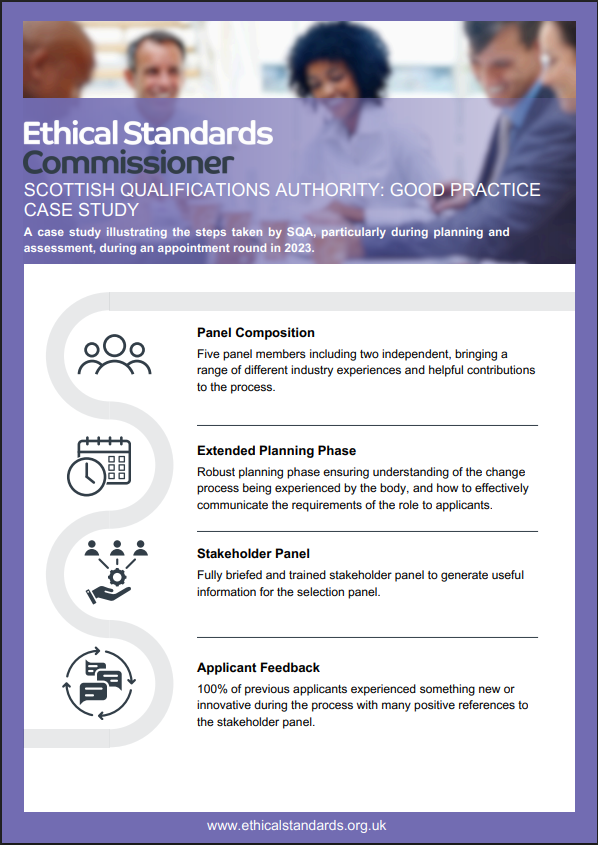 Link: SQA Good Practice Case Study
