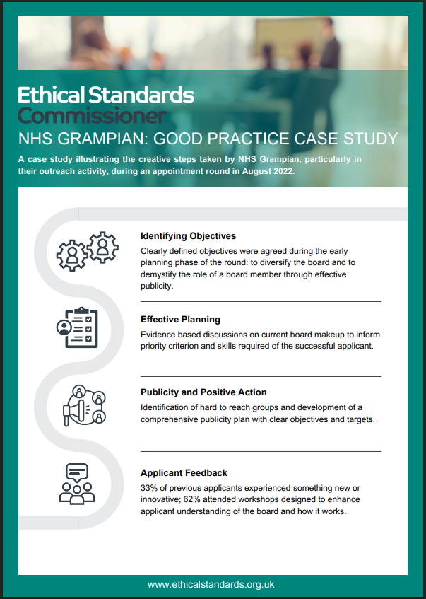Link, NHS Grampian good practice case study