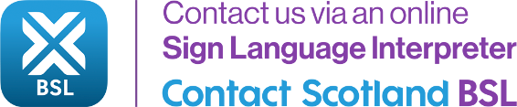 contact scotland bsl logo